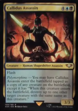 Callidus Assassin - Universes Beyond: Warhammer 40,000: #109 Nm R237 - Image 1