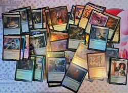 MTG Marvel Spiderman Foils & Non Foils Common, Uncommon & Land 80x Bundle -Mint - Image 1