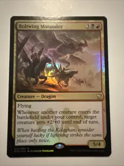 Boltwing Marauder Dragons of Tarkir Foil MTG EDH Commander Magic Free Shipping - Image 1