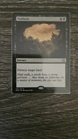 Magic the Gathering Eternal Masters (2016) Sinkhole - Image 1