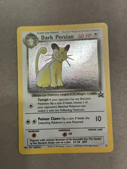 Pokemon TCG Dark Persian Promo 1999-2000 #17 Rare Holo Near Mint - Image 5