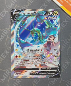 Pokemon Rayquaza V 194/203 Spada & Scudo Evoluzioni Eteree Italiano Full Art - Image 2