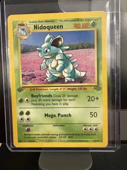 Nidoqueen 23/64 Jungle 1st Edition Non-Holo Rare Very Clean Condition - Image 1