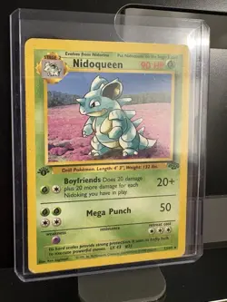 Nidoqueen 23/64 Jungle 1st Edition Non-Holo Rare Very Clean Condition - Image 3