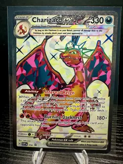 Charizard ex SVP 056 Scarlet Violet Black Star Promo Full Art Pokemon TCG NM - Image 1