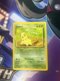 Pokemon TCG Chikorita Neo Genesis German 54/111 LP - Image 1