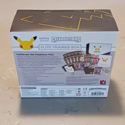 Pokemon Celebrations ETB Elite Trainer Box 25th Anniversary Sealed - Image 3
