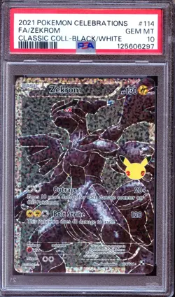 PSA 10 - Zekrom 114/114 Celebrations - Pokemon - Image 1
