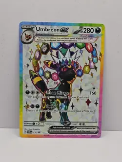 Pokemon Umbreon ex SVP 176 Premium Figure Collection Black Star Promo - Image 1