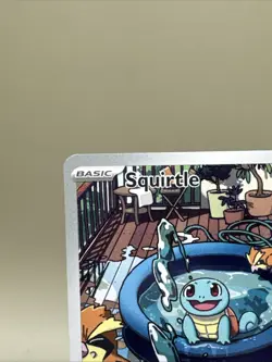 Squirtle 148/142 - Sv07 Stellar Crown - Illustration Rare - Pokemon TCG - NM - Image 2