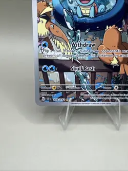 Squirtle 148/142 - Sv07 Stellar Crown - Illustration Rare - Pokemon TCG - NM - Image 5