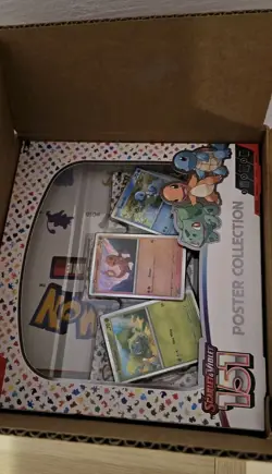 Pokemon Scarlet & Violet 151 Poster Collection Case of 6 boxes Opened Case Seal - Image 2