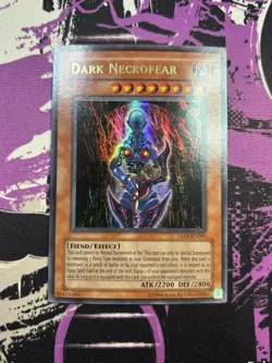 Yugioh Dark Necrofear LON-EN065 Ultra Rare Unlimited NM WORLDWIDE ENGLISH PRINT - Image 1