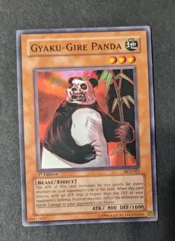 Gyaku-Gire Panda DCR-021 1st Edition Dark Crisis Yu-Gi-Oh - Image 1