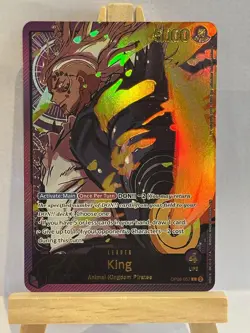 One Piece Card Game King Leader OP08-057 High Quality Custom Card - Image 1