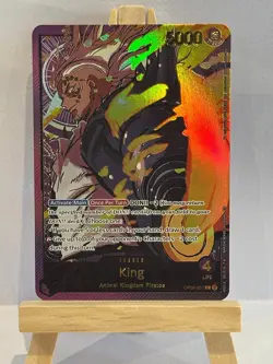 One Piece Card Game King Leader OP08-057 High Quality Custom Card - Image 2