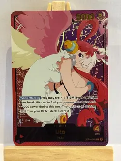 One Piece Card Game Uta Leader OP06-001 High Quality Custom Card UK - Image 1