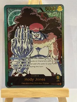 One Piece Card Game Hody Jones Leader OP06-020 High Quality Custom Card - Image 2