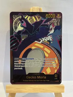 One Piece Card Game Gecko Moria Leader OP06-080 High Quality Custom Card - Image 2