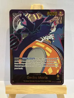 One Piece Card Game Gecko Moria Leader OP06-080 High Quality Custom Card - Image 3