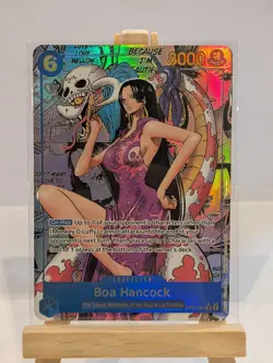 One Piece Card Game Boa Hancock Manga Alt Rare High Quality Proxy Card OP07-051 - Image 1