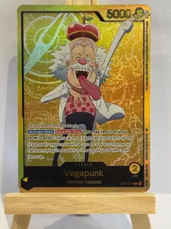 One Piece Card Game Doctor Vegapunk Leader OP07-097 High Quality Custom Card UK - Image 2