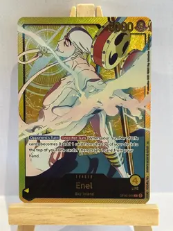 One Piece Card Game Enel Leader OP05-098 High Quality Custom Card - Image 1