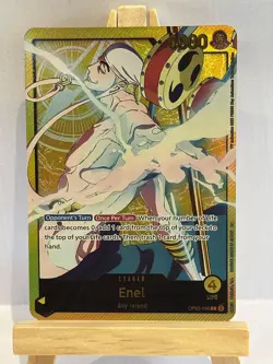 One Piece Card Game Enel Leader OP05-098 High Quality Custom Card - Image 2