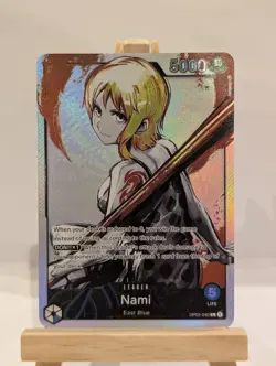 One Piece Card Game Nami Leader OP03-040 High Quality Custom Card - Image 1