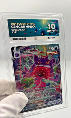 Pokemon Cards - ACE 10 Gengar Vmax 271/264 - Fusion Strike - GEM MINT - PSA BGS - Image 3
