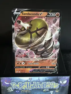 Pokemon Card Sandaconda V 089/198 Chilling Reign Half Art Holo Rare Near Mint - Image 1