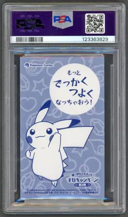 Pokemon Cards - PSA 10 Pikachu Mega Lizardon X Poncho Charizard BC Business Card - Image 2