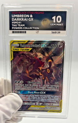 Pokemon Cards - ACE 10 Umbreon & Darkrai GX SM241 - Tag Team Powers Collection - Image 4