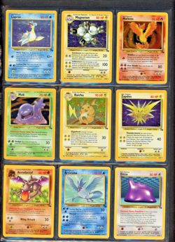 Pokemon Cards - Complete Fossil Set 62 - Mixed Conditions - Dragonite Articuno - Image 3