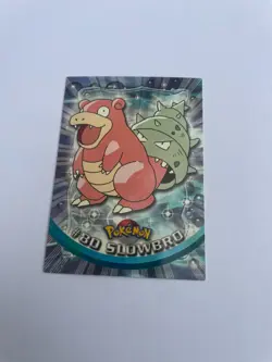 #80 Slowbro - Pokemon Topps Trading Cards (2000 - blue label) - Image 1