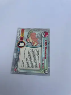 #80 Slowbro - Pokemon Topps Trading Cards (2000 - blue label) - Image 2