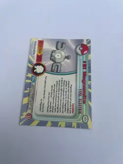 #81 Magnemite - Pokemon Topps Trading Cards (2000 - blue label) - Image 2