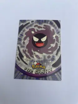 #92 Gastly - Pokemon Topps Trading Cards (2000 - blue label) - Image 1