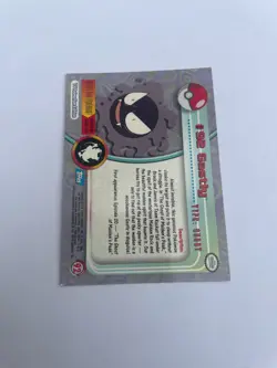 #92 Gastly - Pokemon Topps Trading Cards (2000 - blue label) - Image 2