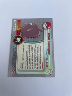 #94 Gengar - Pokemon Topps Trading Cards (2000 - blue label) - Image 2