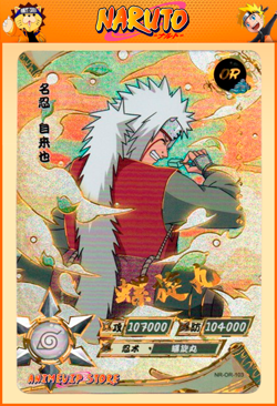 Jiraiya | NR-OR-103 | Card/Carte Naruto Kayou Collection - Image 1