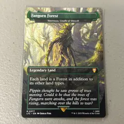MTG: Fangorn Forest / Yavimaya Cradle of Growth (Extended Art) - LTC 377 - Image 1