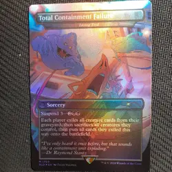 Foil Secret Lair Total Containment Failure Living End x1 Magic MTG Ghostbusters - Image 1