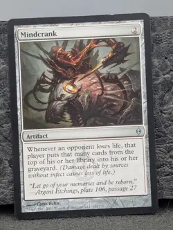 LP - Mindcrank - New Phyrexia - Magic The Gathering Lightly Played Eng MTG - Image 1