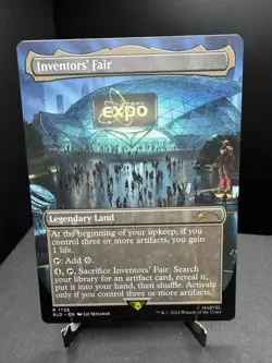MTG Secret Lair Drop Iron Man Inventors Fair Borderless Regular NM! - Image 1