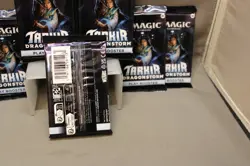 WIZARDS OF THE COAST MAGIC THE GATHERS TAHIR DRAGON STORM 7 BOOSTER PACKS MINT c - Image 3