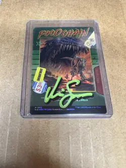 Food Chain Signed Foil Artist Proof MTG RARE - Image 1