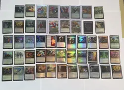 MTG Marvel Spider-Man Foil Lot 51 Cards Common, Uncommon, Rare, Full Art - Image 1