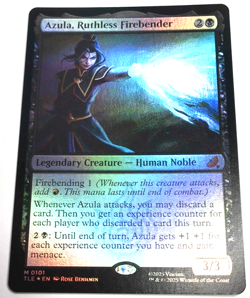 MTG FOIL Azula, Ruthless Firebender - Avatar: The Last Airbender Eternal #101 - Image 1