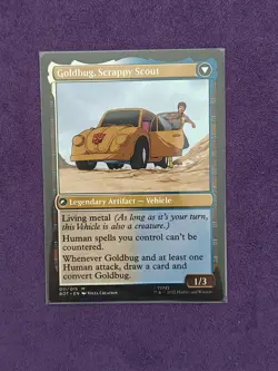 MTG Magic the Gathering Goldbug, Humanity's Ally (11/60) Transformers - Image 2